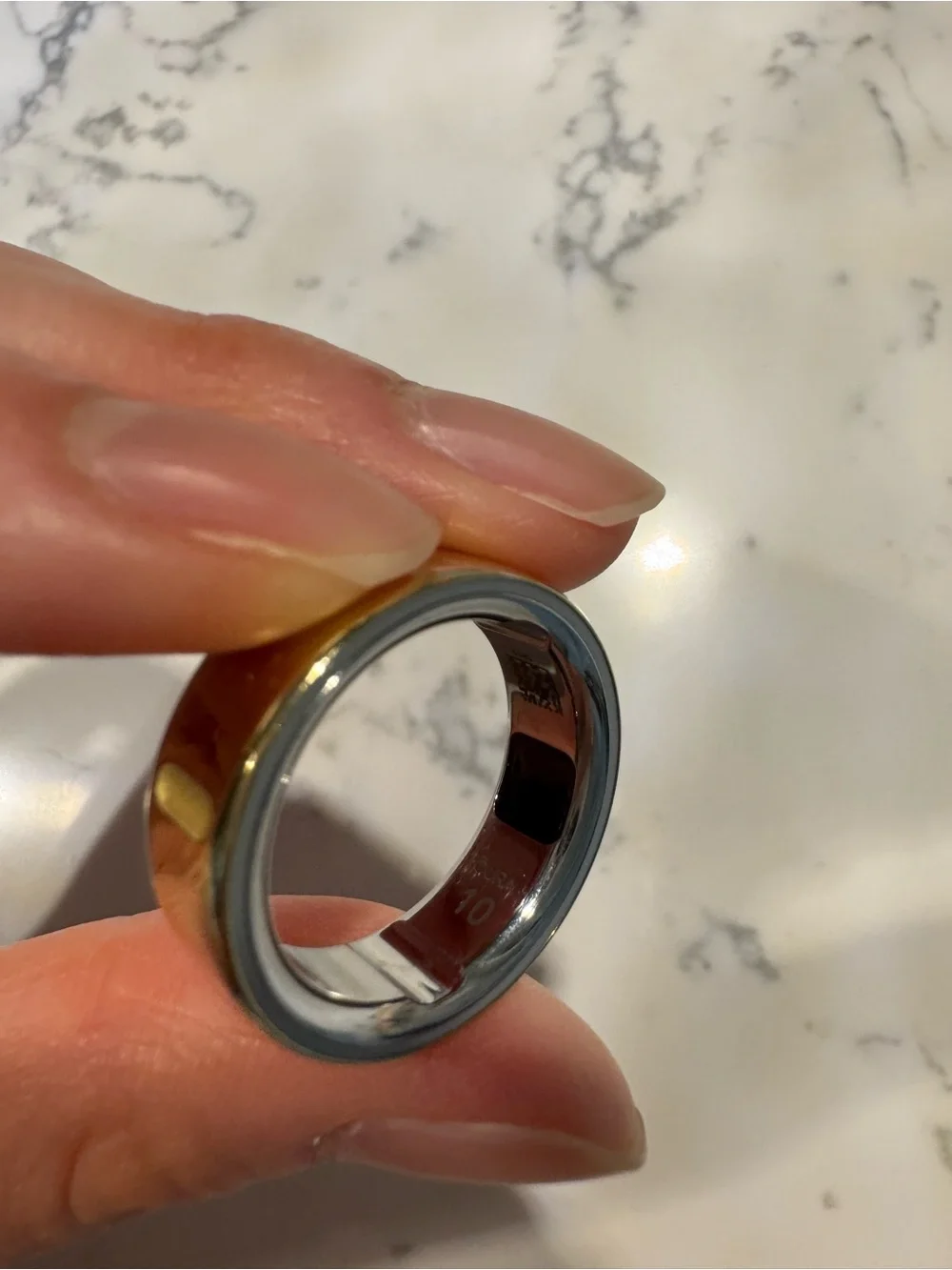 Gold Oura Ring Gen 4 Size 10